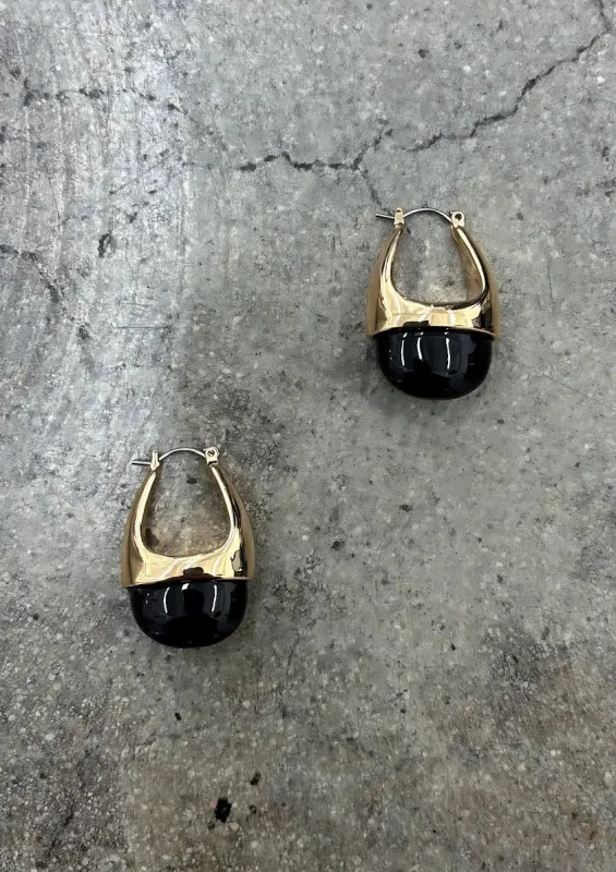 MEZ DROP HOOP EARRING sold by 8 Other Reasons