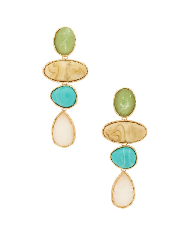 CLAIRE DROP STUD EARRING sold by 8 Other Reasons
