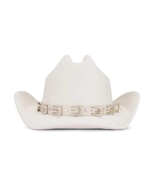 FAUX SUEDE DAPHNE COWBOY HAT sold by 8 Other Reasons