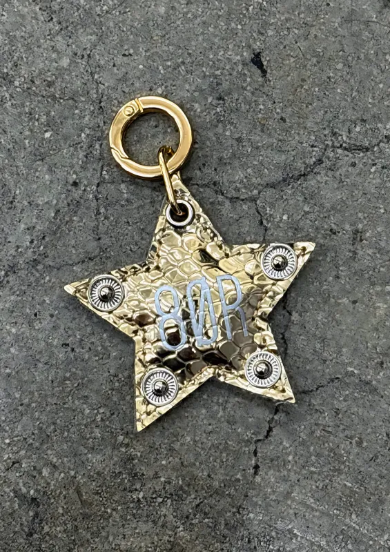 PLUSH STAR KEYCHAIN sold by 8 Other Reasons