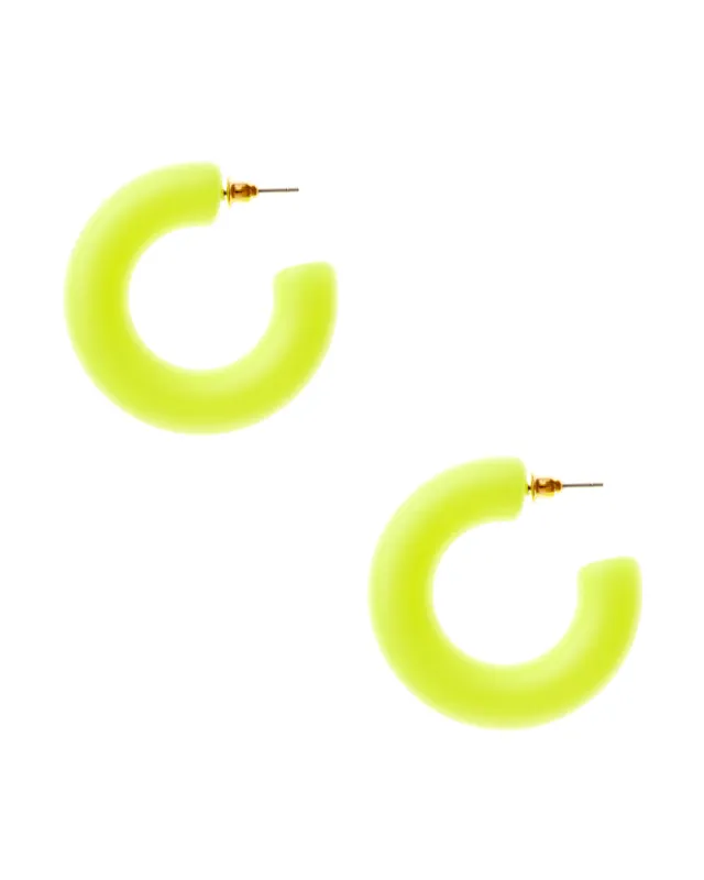 ACRYLIC HOOP EARRING sold by 8 Other Reasons