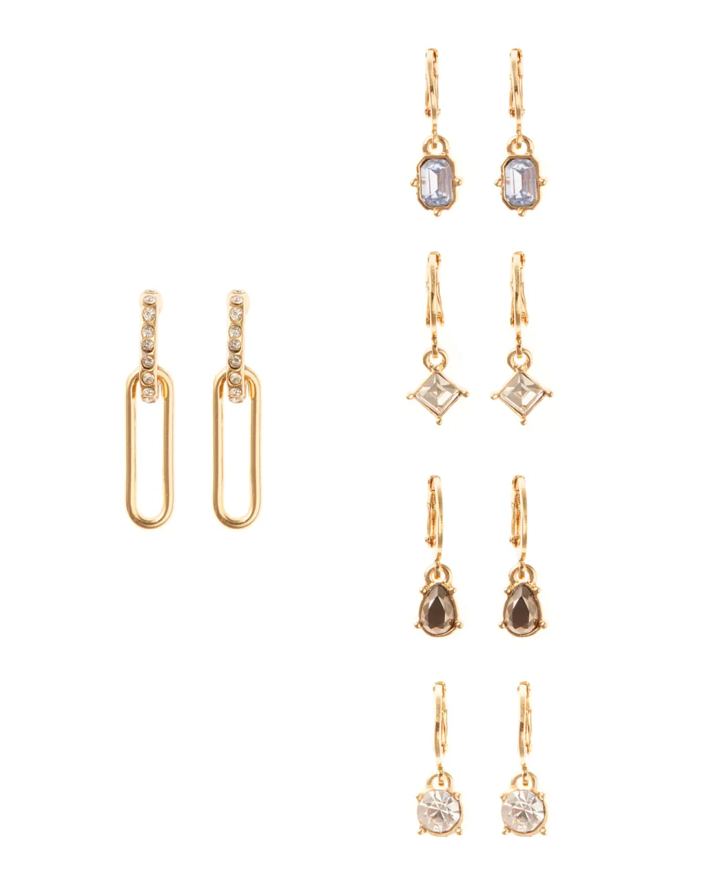 OBLONG MINI HOOP WITH CHARMS sold by 8 Other Reasons