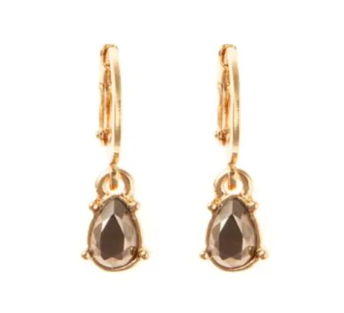 OBLONG MINI HOOP WITH CHARMS sold by 8 Other Reasons product image thumbnail 5