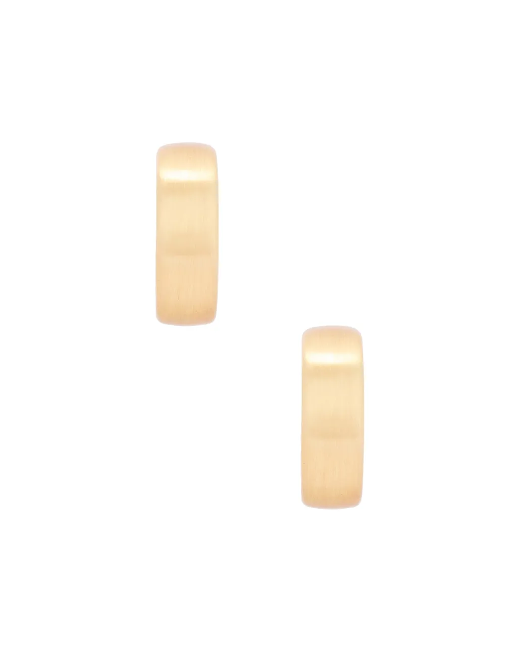 COUP HOOP MATTE EARRING sold by 8 Other Reasons product image thumbnail 2