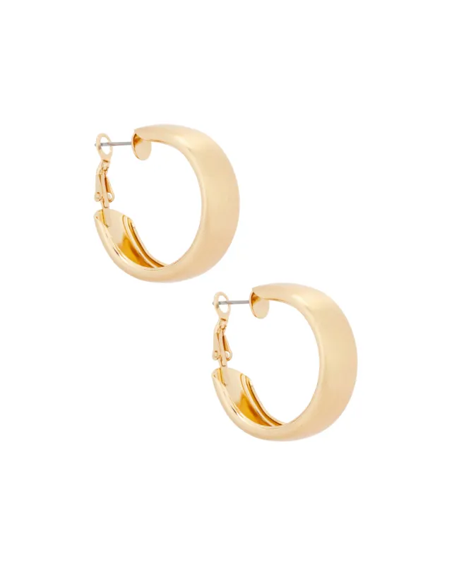 COUP HOOP MATTE EARRING made by 8 Other Reasons