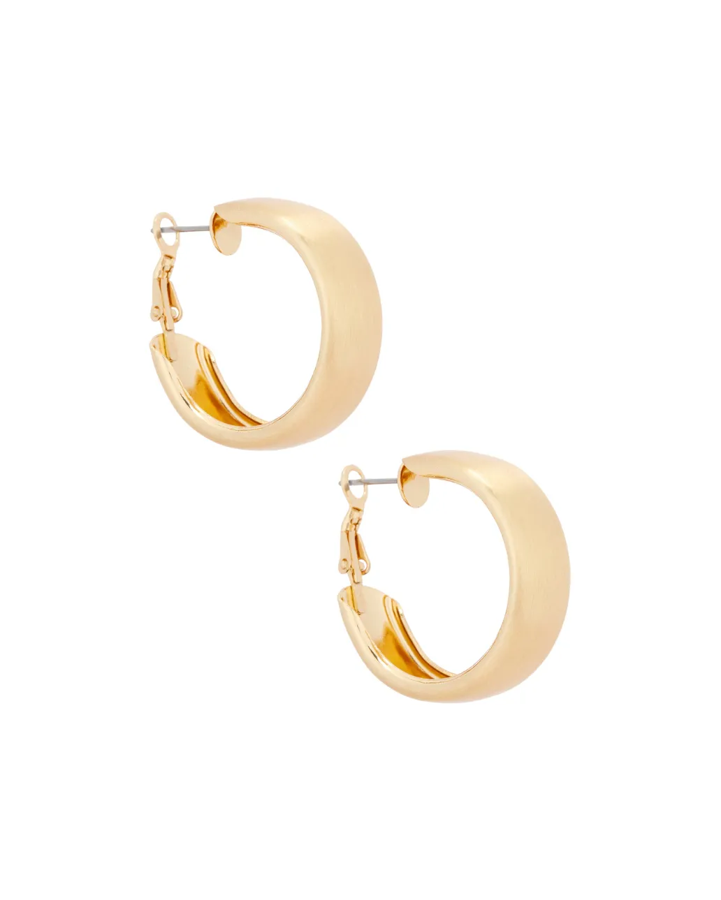 COUP HOOP MATTE EARRING sold by 8 Other Reasons