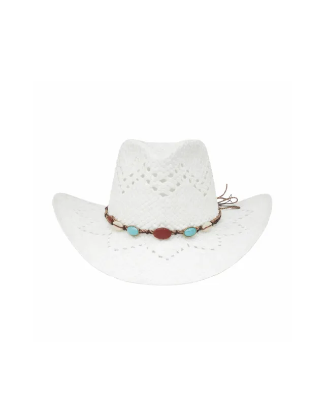 BEADED BELLE COWBOY HAT made by 8 Other Reasons
