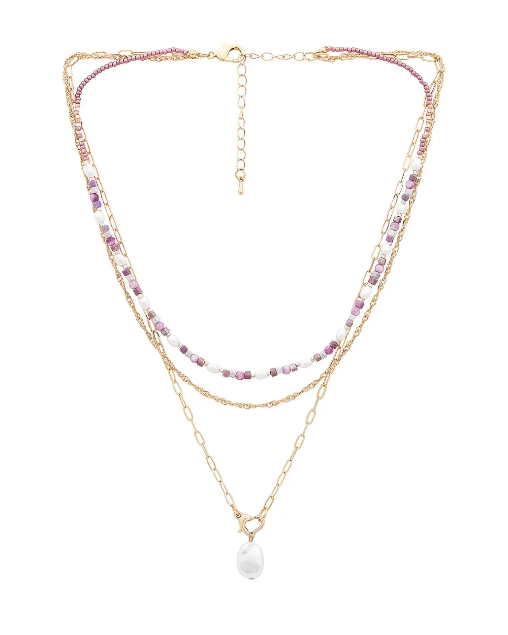 PEARL LAYERED NECKLACE sold by 8 Other Reasons