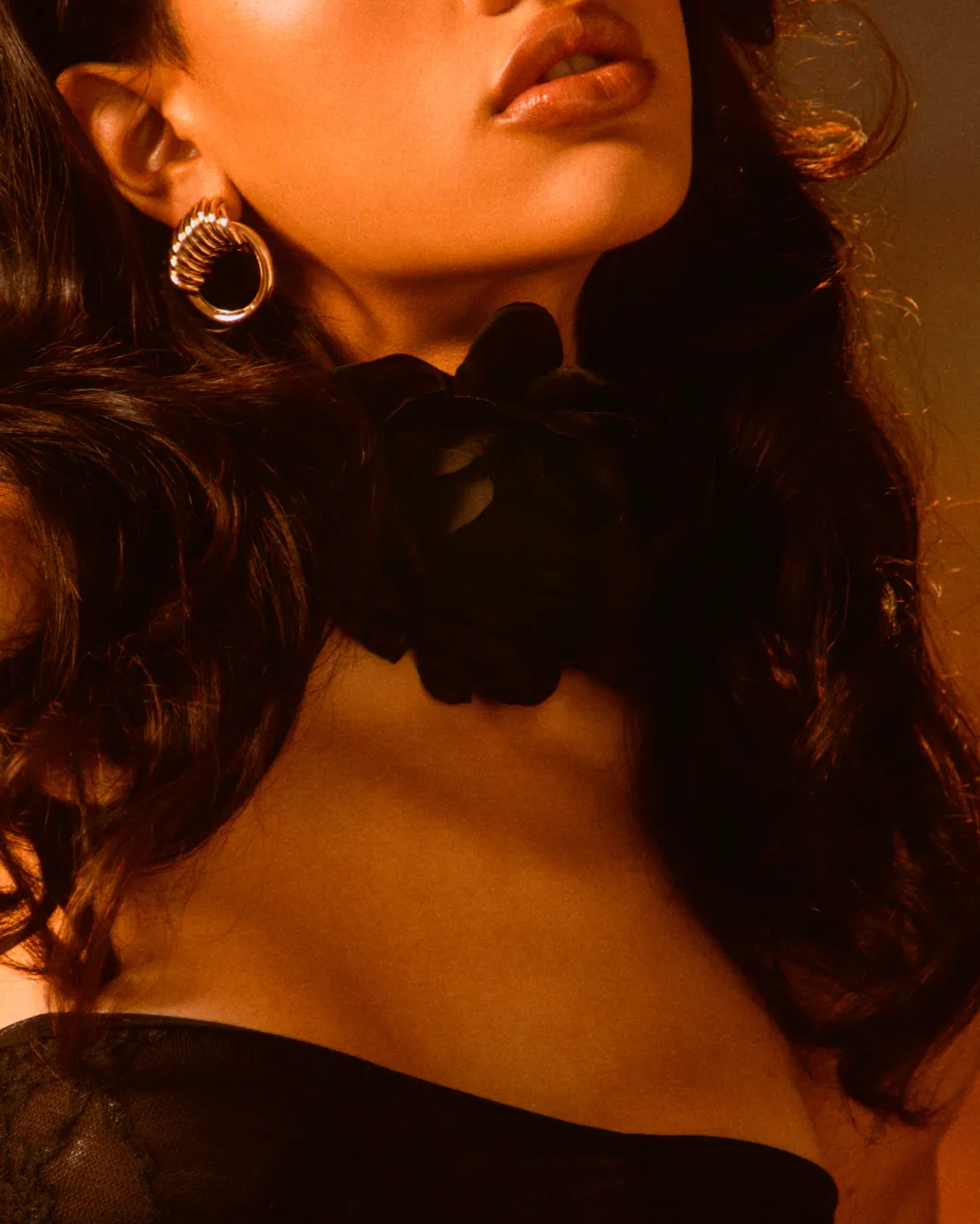 STATEMENT ROSE CORSAGE TIE NECKLACE sold by 8 Other Reasons