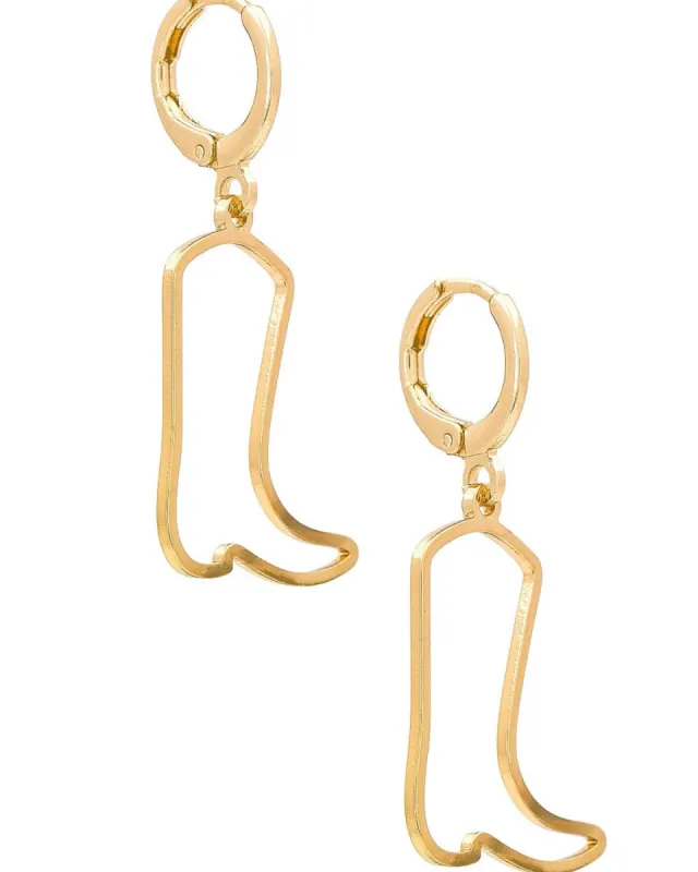 BOOT SCOOT EARRINGS sold by 8 Other Reasons