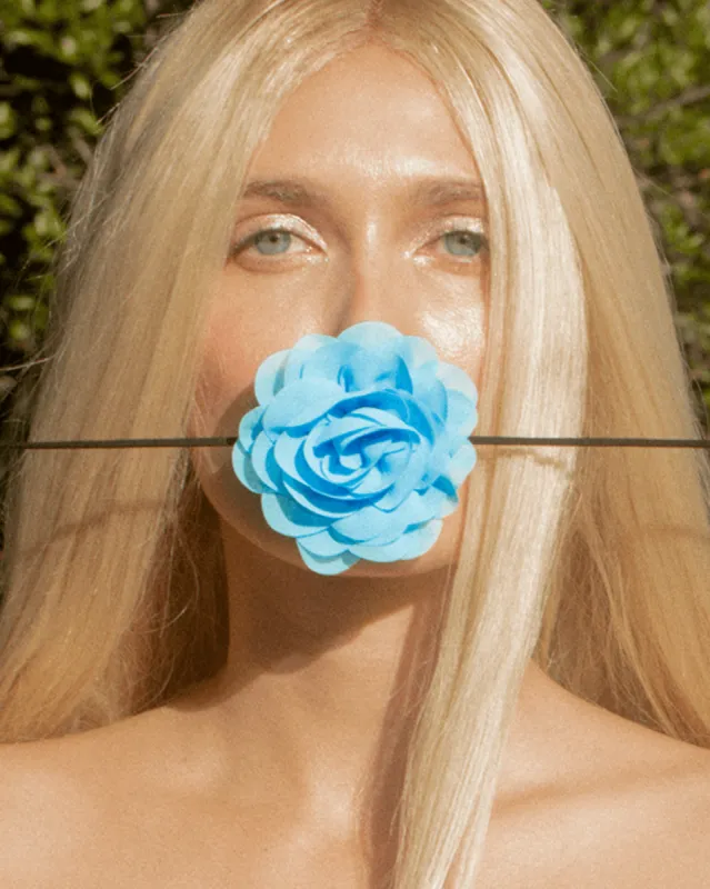 ROSETTE WRAP AROUND CHOKER sold by 8 Other Reasons