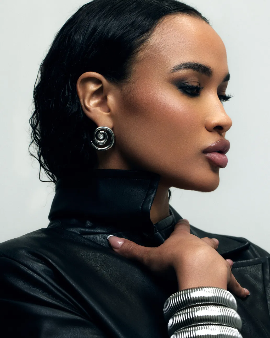 DEEP BLUE STUD EARRING sold by 8 Other Reasons product image thumbnail 2