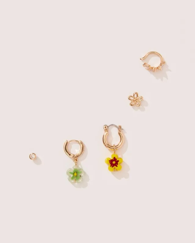 BLOSSOM EARRING SET sold by 8 Other Reasons