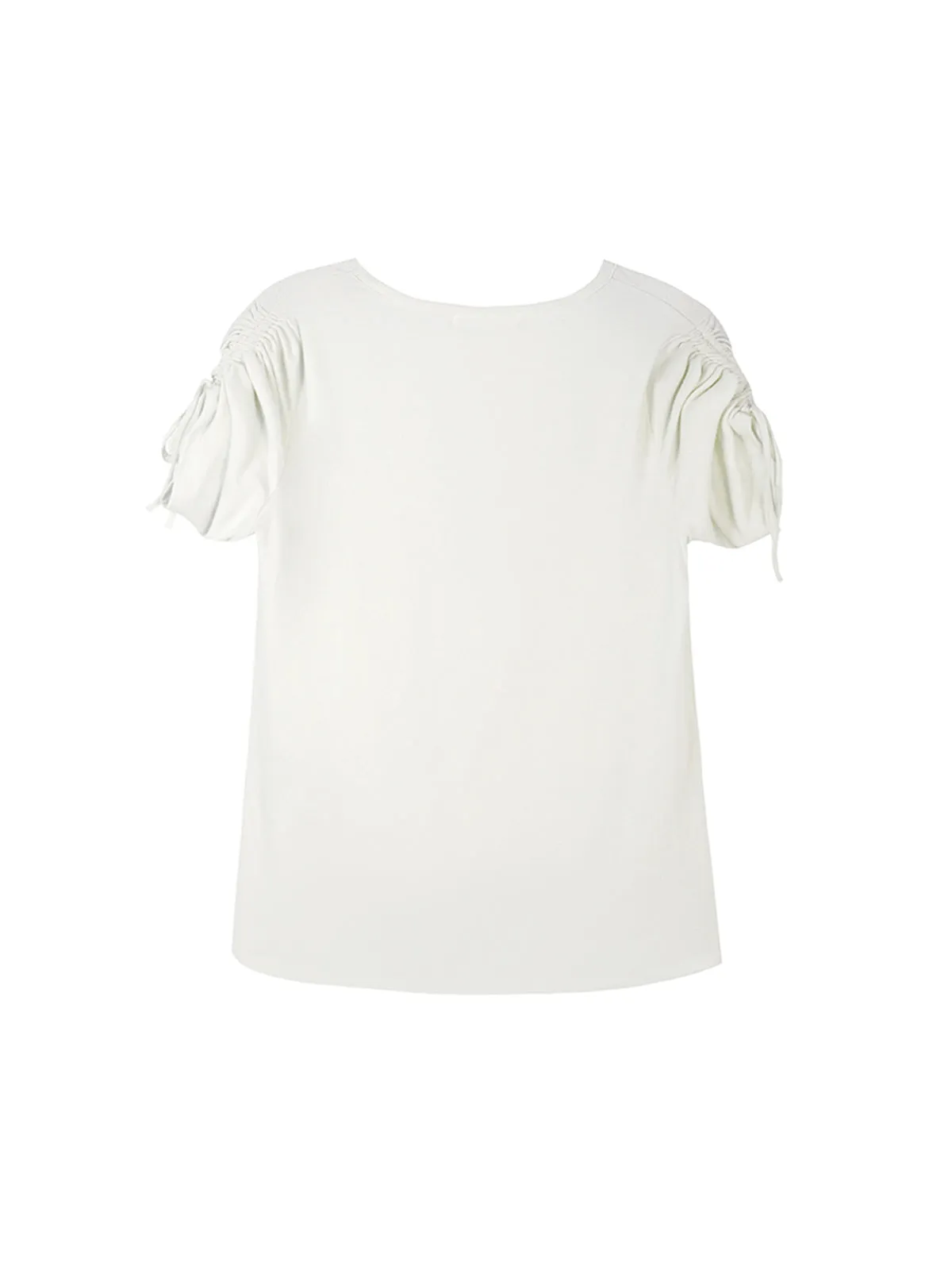 Pleated Sleeves Tee Top sold by 89th & Madison product image thumbnail 2