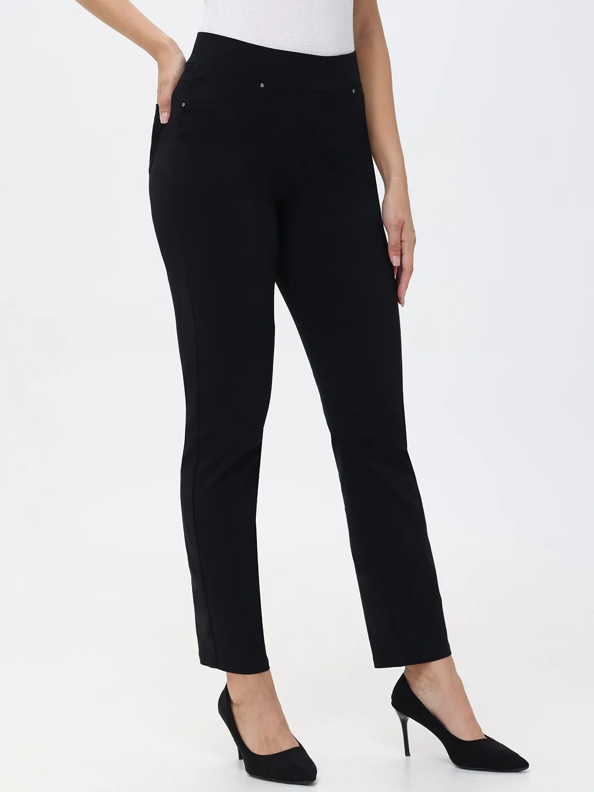 Petite Millennium Pull-On Little Black Pants sold by 89th & Madison product image thumbnail 5