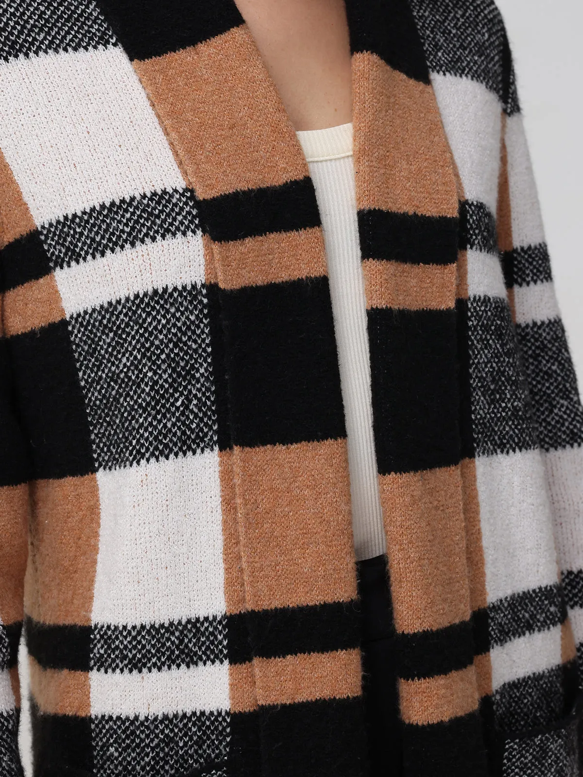 Shawl Collar Longline Cardigan sold by 89th & Madison product image thumbnail 4