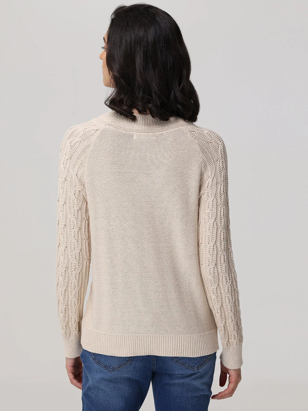 Classic Cable Sweater sold by 89th & Madison product image thumbnail 3