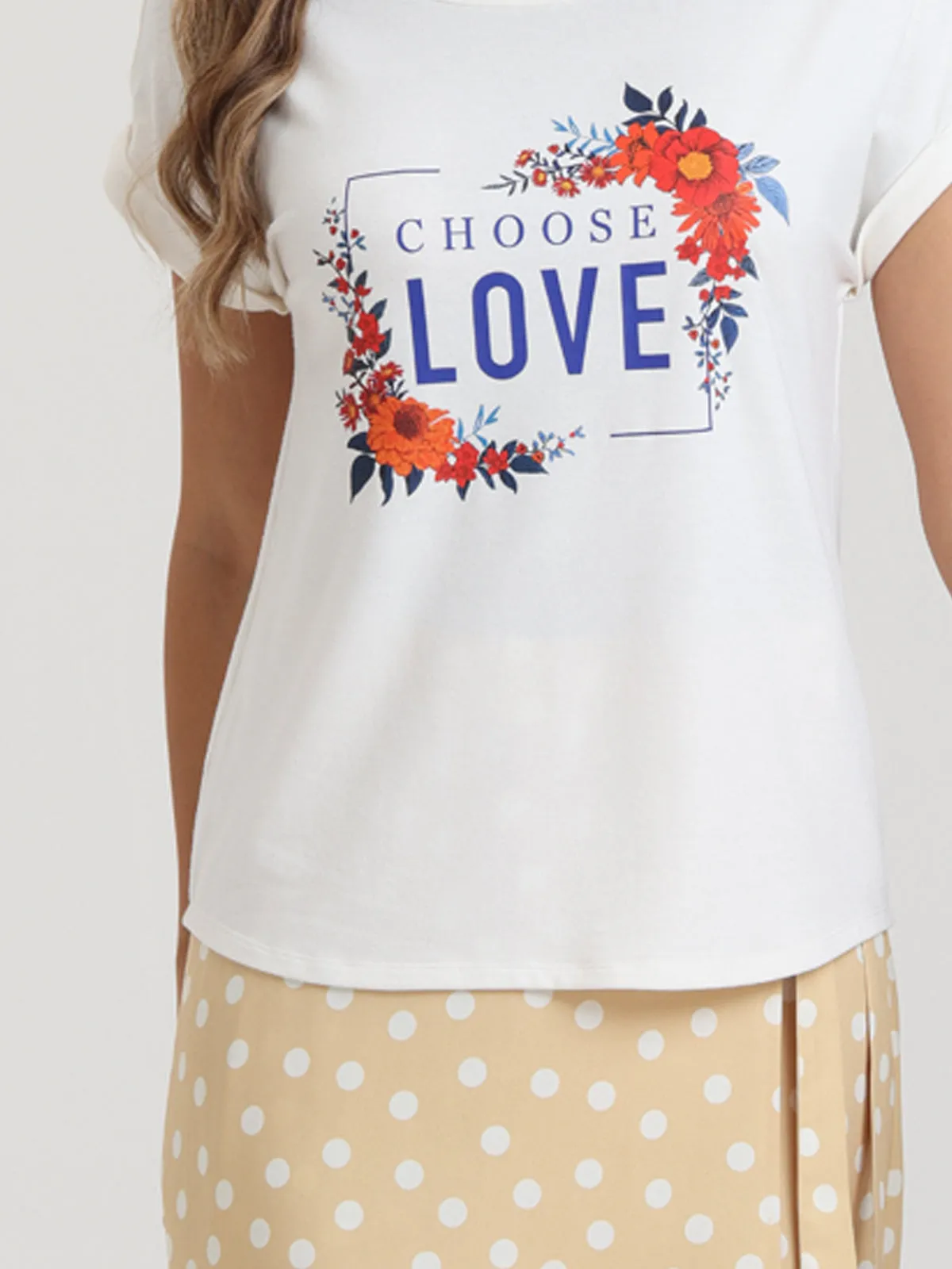 Choose Love Graphic Tee sold by 89th & Madison product image thumbnail 4