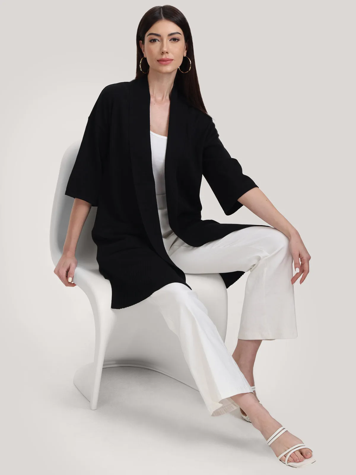 Kimono Sleeve Cardigan sold by 89th & Madison product image thumbnail 4