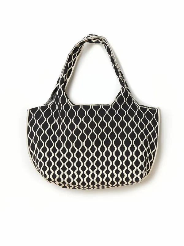 Jacquard Tote Bag sold by 89th & Madison