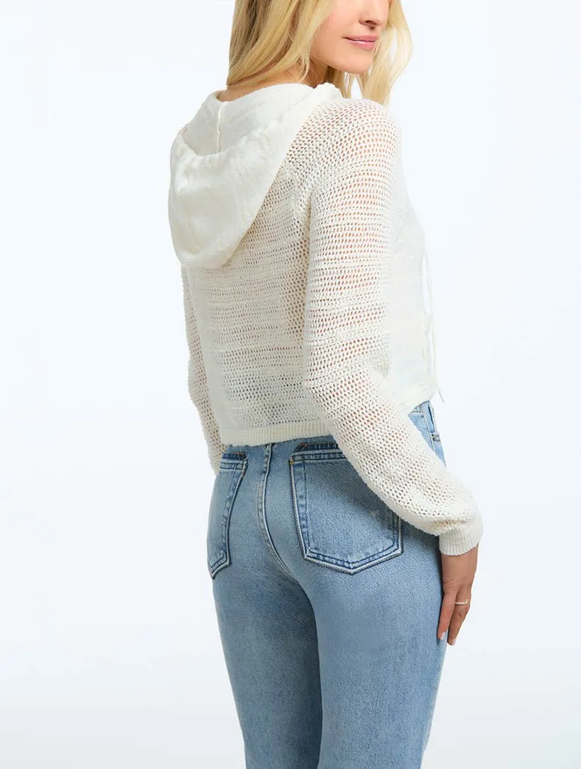 Open Stitch Hoodie sold by 89th & Madison product image thumbnail 2