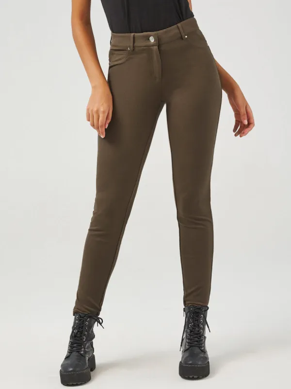 Five Pocket Ponte Skinny Little Black Pants sold by 89th & Madison