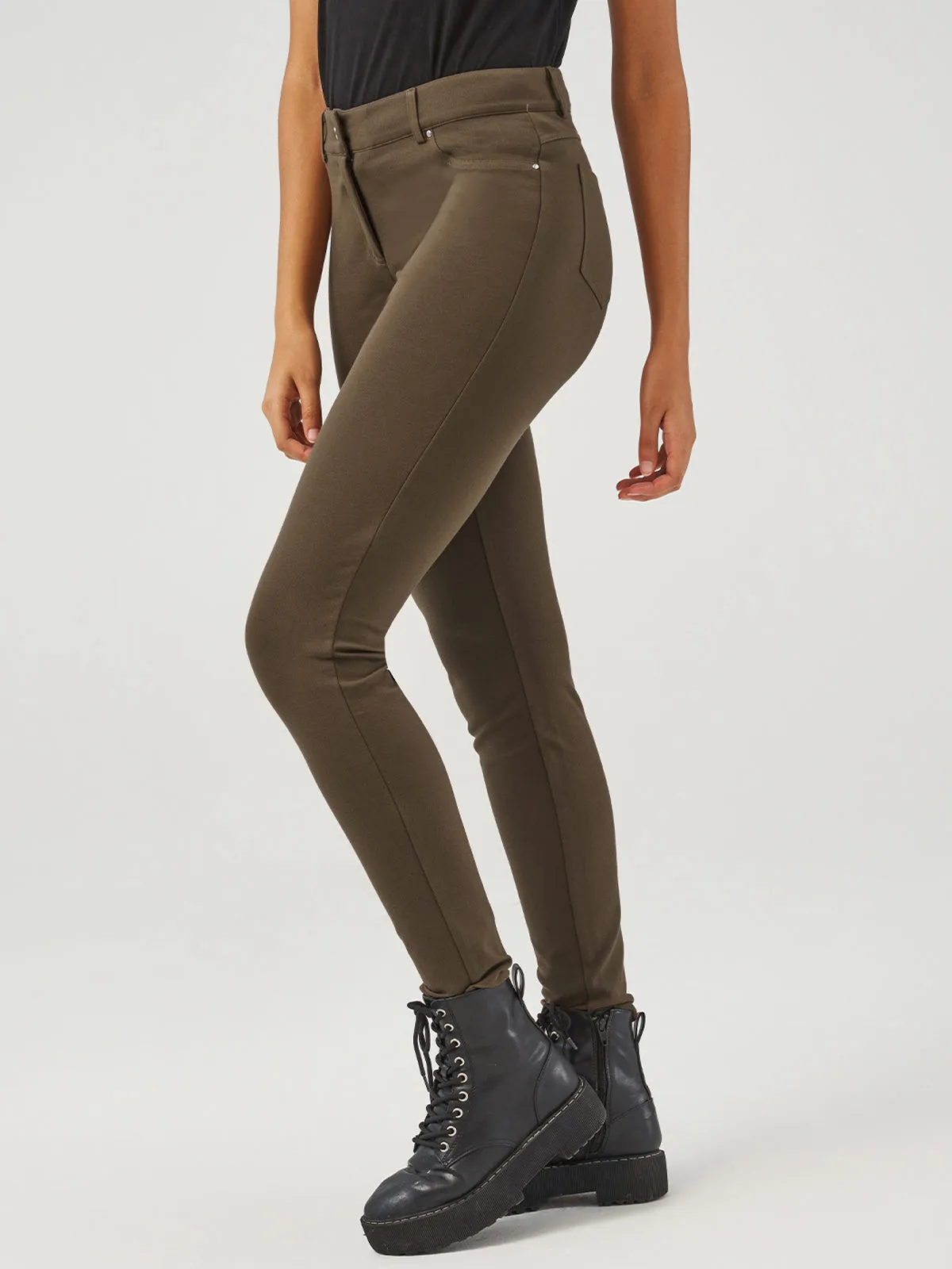 Five Pocket Ponte Skinny Pants sold by 89th & Madison product image thumbnail 3