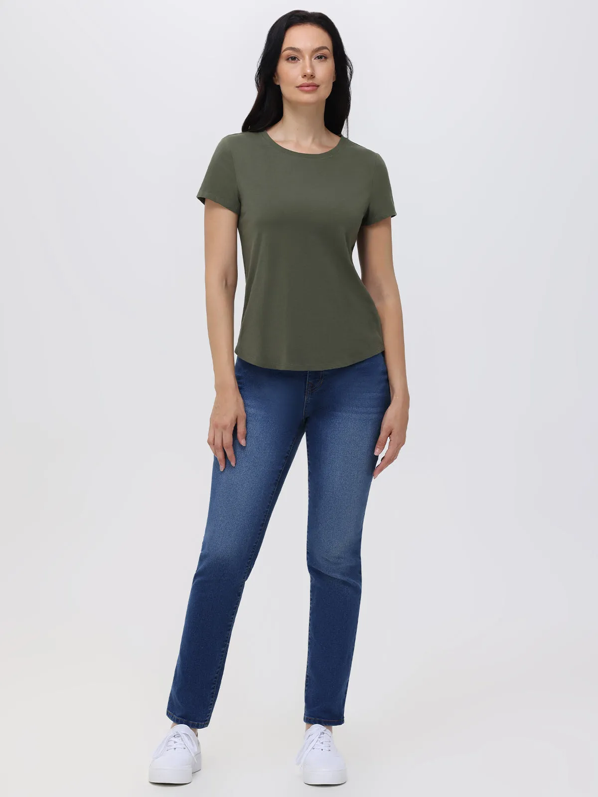 Cotton Slim Fit Tee sold by 89th & Madison product image thumbnail 5