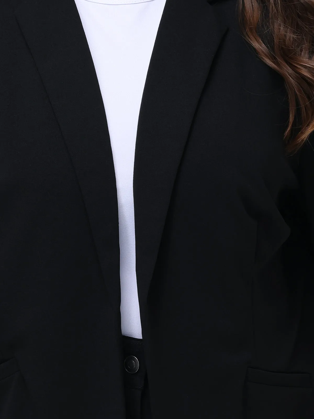 Plus Rolled Sleeve Blazer sold by 89th & Madison product image thumbnail 4