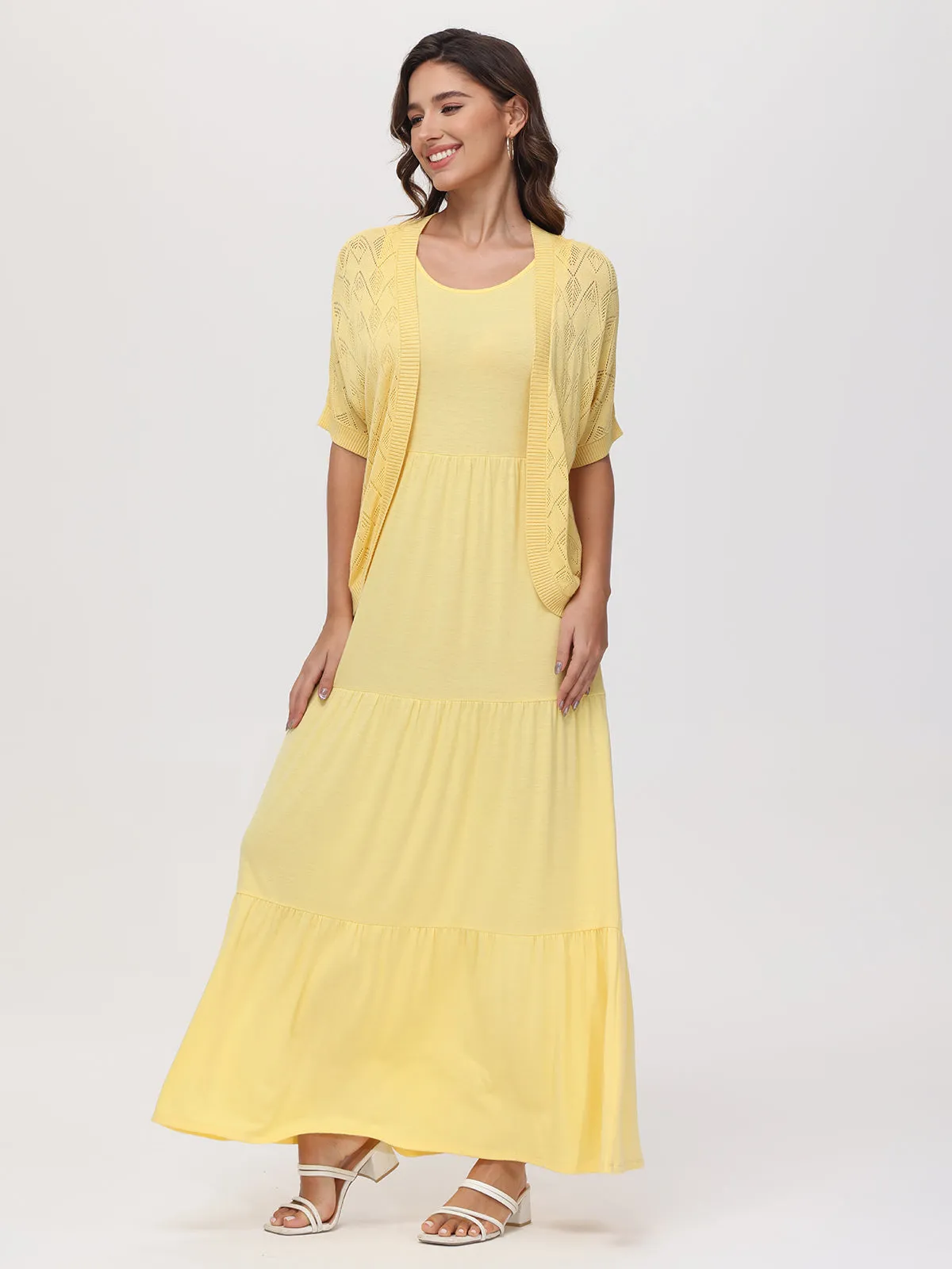 Pointelle Stitch Cardigan sold by 89th & Madison product image thumbnail 5