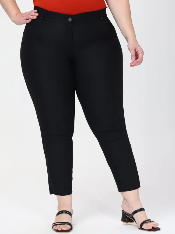 Plus Luxe Stretch Comfort Waist Ankle Millennium Pants sold by 89th & Madison
