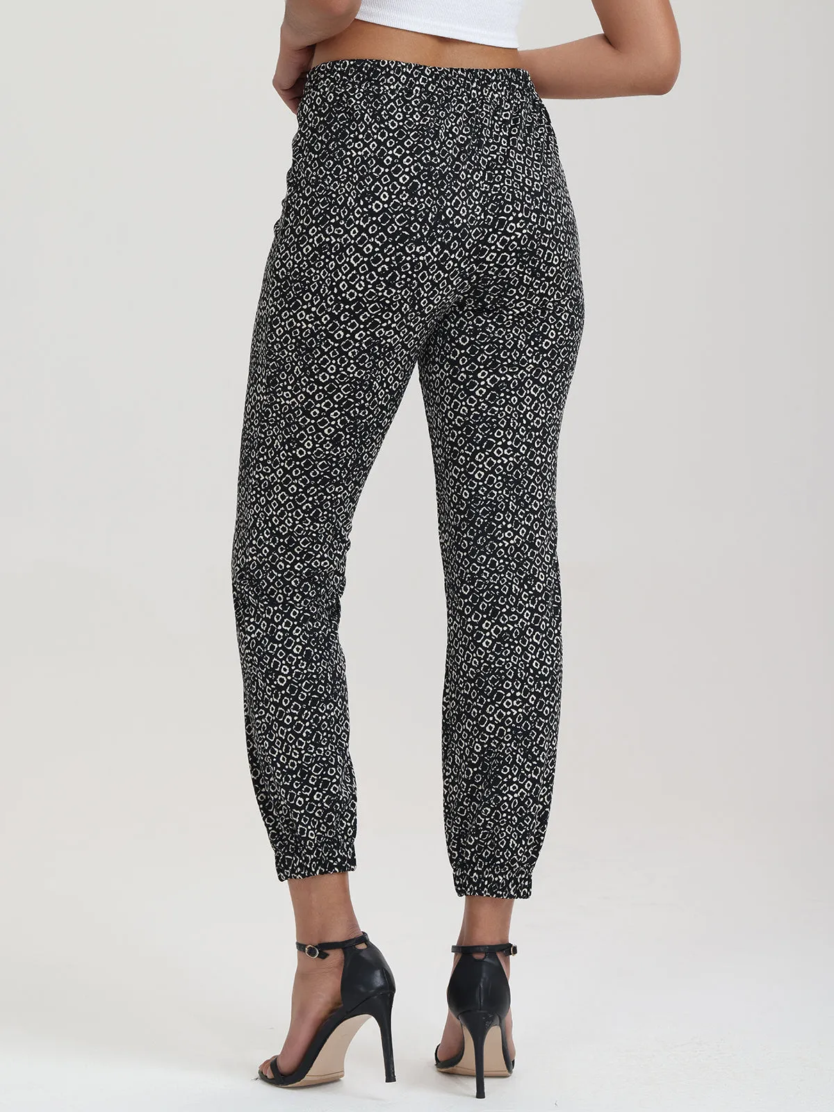 Print Jersey Joggers sold by 89th & Madison product image thumbnail 2