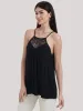 Lace Panel Tank Top sold by 89th & Madison