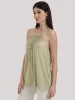 Lace Panel Tank Top sold by 89th & Madison