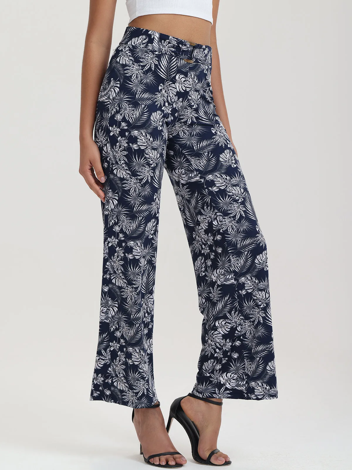 Wide-Leg Pull On Pants sold by 89th & Madison product image thumbnail 4