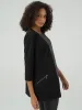 3/4 Sleeve Open Front Jacket sold by 89th & Madison