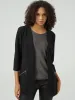 3/4 Sleeve Open Front Jacket sold by 89th & Madison