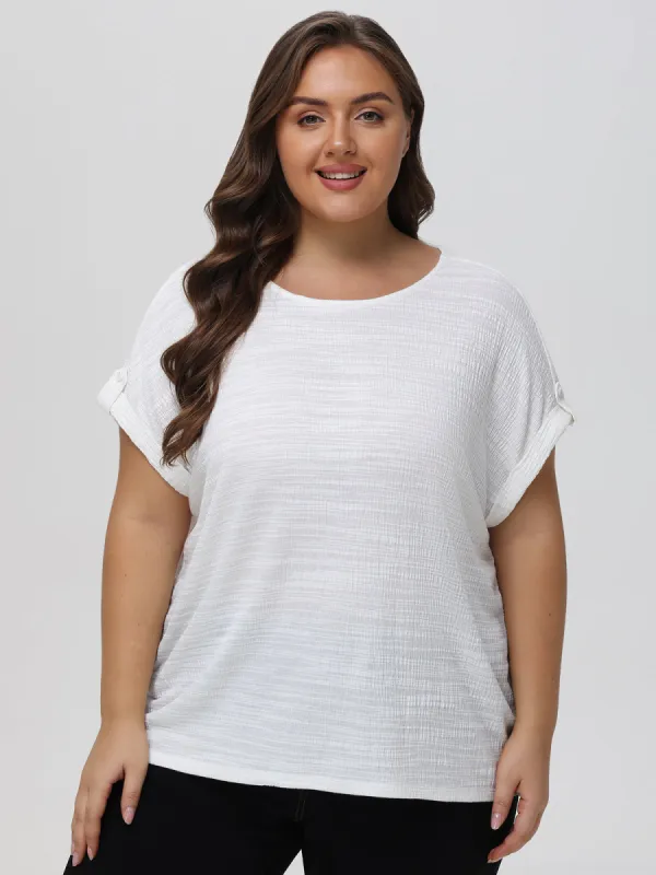 Drop Shoulder Knit Top sold by 89th & Madison