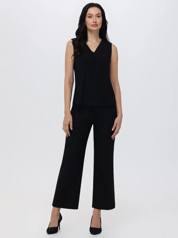 Millennium Wide Leg Little Black Pants sold by 89th & Madison