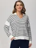 Stripe Polo Pullover sold by 89th & Madison