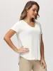 V-Neck Pocket Tee sold by 89th & Madison