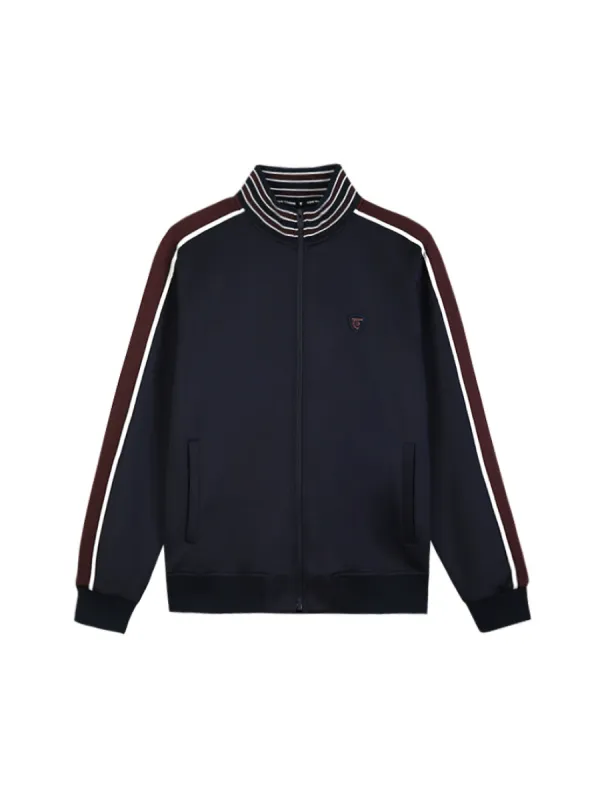 Mock Neck Track Jacket sold by 89th & Madison