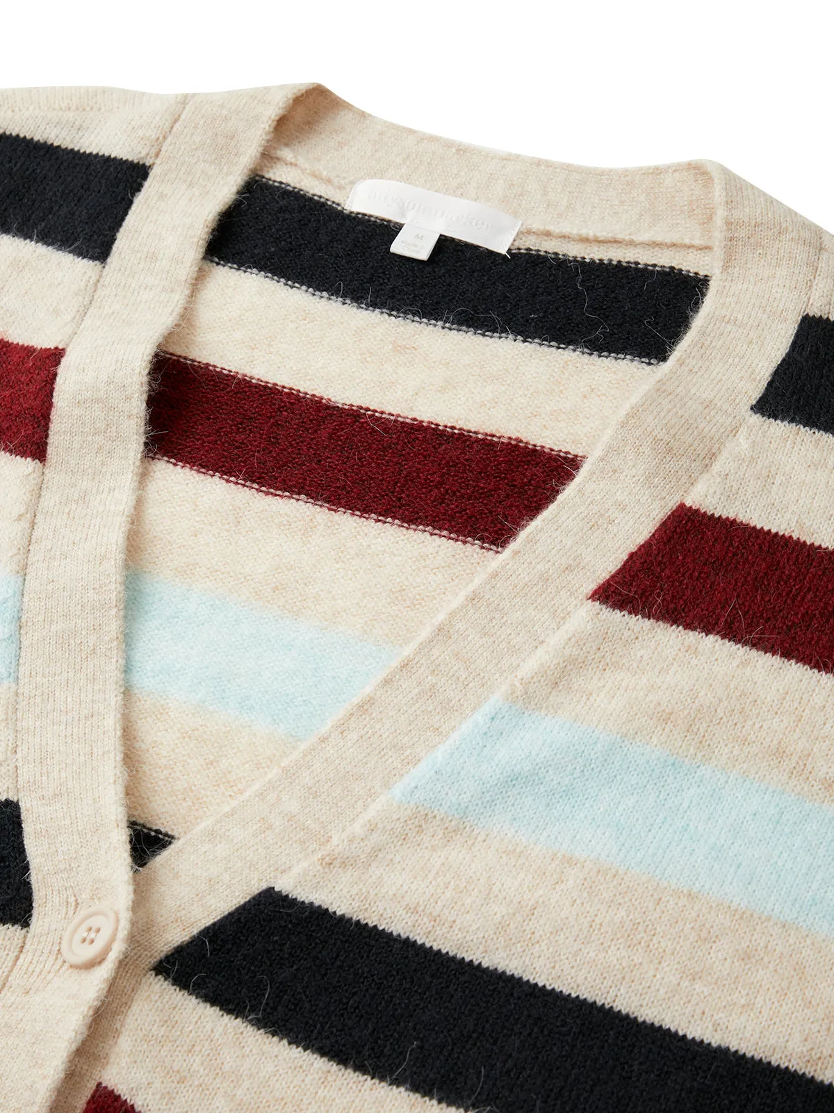 Stripe Grandpa Cardigan sold by 89th & Madison product image thumbnail 3