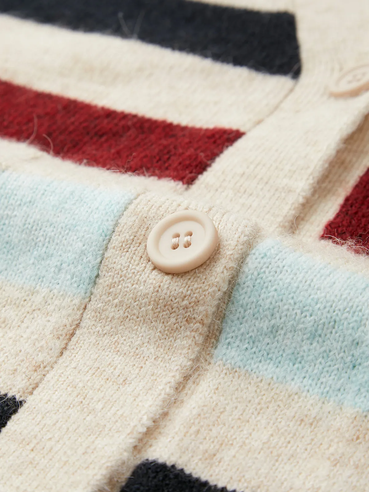 Stripe Grandpa Cardigan sold by 89th & Madison product image thumbnail 4