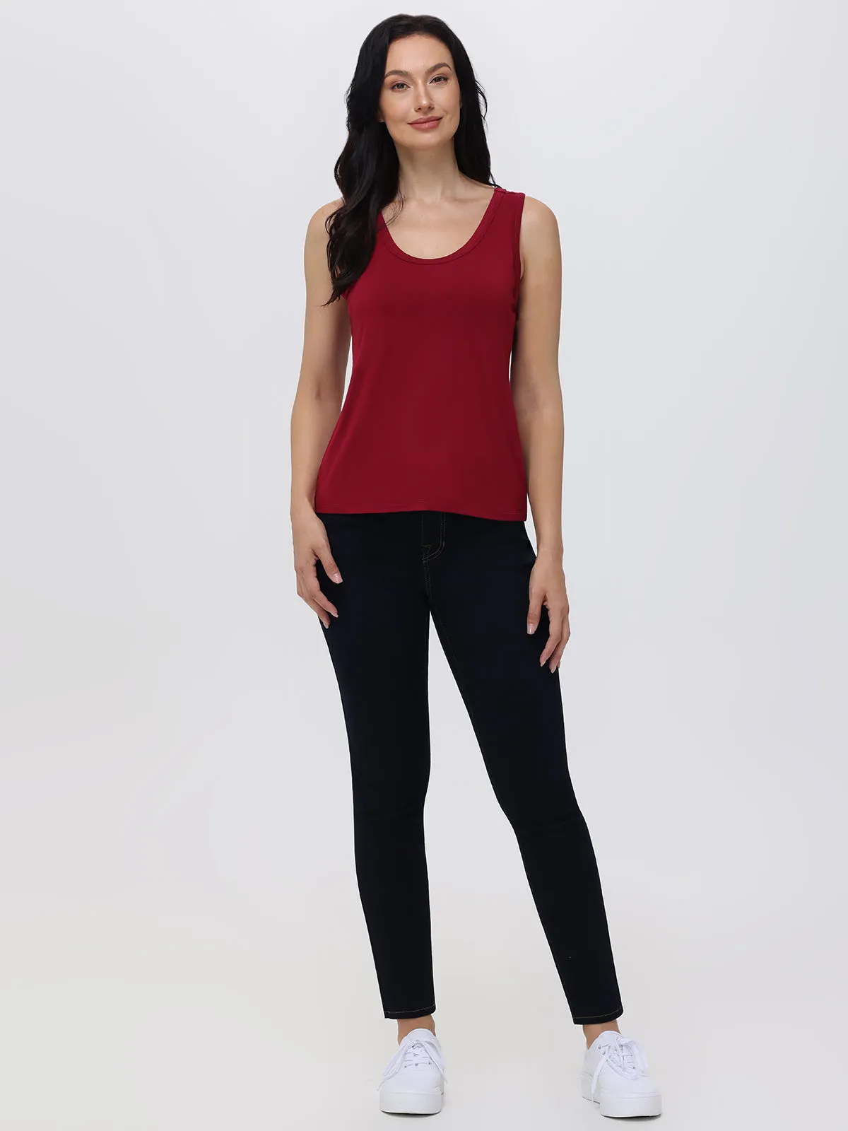 Scoop Neck Tank Top sold by 89th & Madison product image thumbnail 5