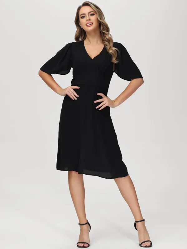 Flutter Sleeve Dress sold by 89th & Madison