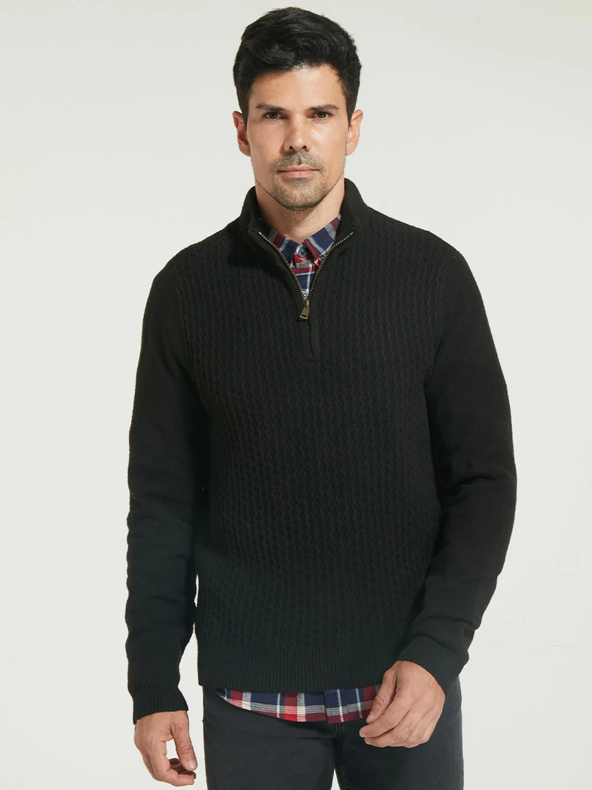Quarter Zip Sweater sold by 89th & Madison product image thumbnail 4