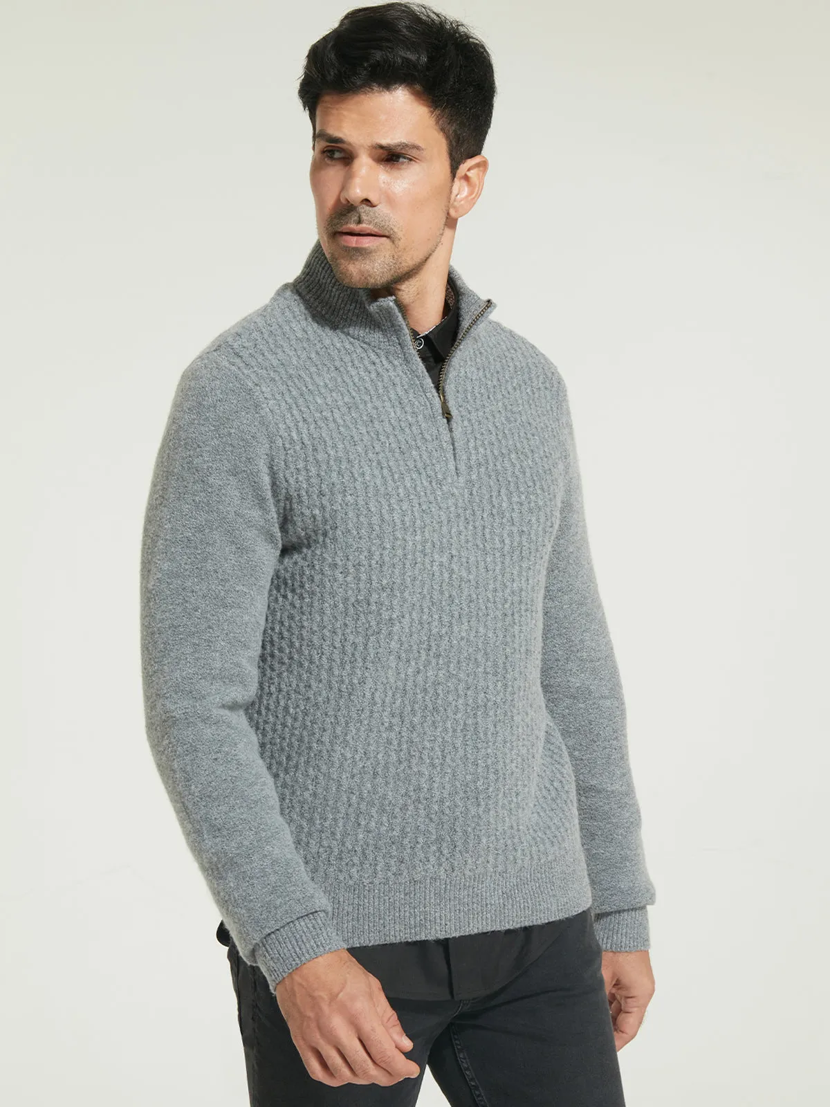 Quarter Zip Sweater sold by 89th & Madison product image thumbnail 2