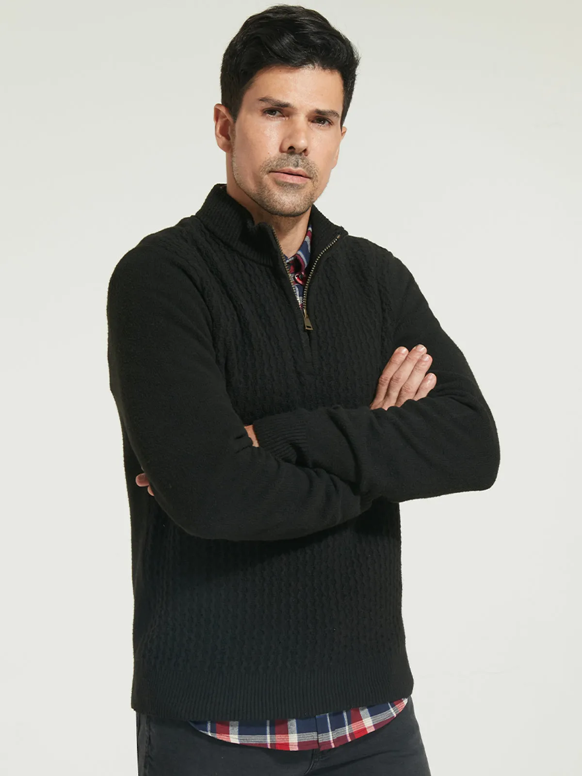 Quarter Zip Sweater sold by 89th & Madison product image thumbnail 5