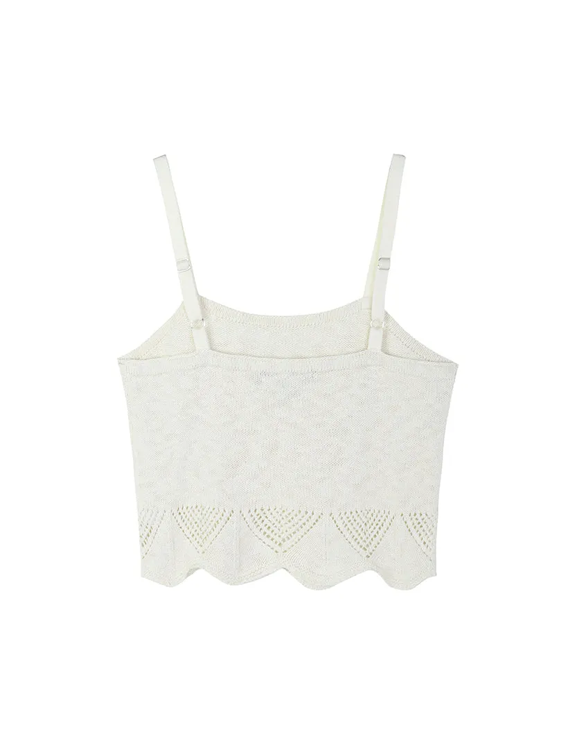 Frye Crochet Hem Tank sold by 89th & Madison product image thumbnail 4